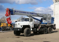 25 Ton Truck Crane KС-55713-3В-1 for Heavy Lifting
