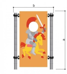 Double-sided Play Equipment - Tam Tam Reska Romana 111.38.00