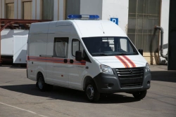 Emergency Rescue Vehicle Model 3008FK on GAZ Chassis A31R23/A31R33/A32R23/A32R33/A31R22/A31R32