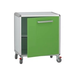 Medical Mobile Storage Cabinet for Healthcare Facilities, Model DM-1-107-05.K2.F1