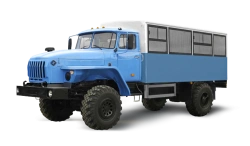 Specialized Passenger Transport Vehicle Ural 32552-63 with "4320" Cabin