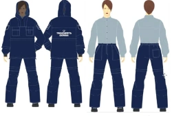 Women's Protective Suit (Jacket & Pants) for Biological Hazard Protection - Transneft Model