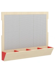 Wall Panel for Construction Play - 6 Platforms