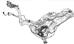 Fuel Tank for SK 381 Octavia A8 Model 5WA.201.021.BL/5WA.201.021.LS
