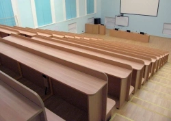 Wooden Auditorium Table for Educational Institutions 600x1200x750 mm Art. C-41