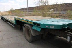 Semi-Trailer 9854 Variants with Metal Platform and Ramps