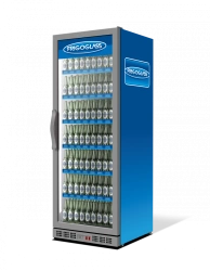 Refrigerated Display Case for Beverages and Food, Model Max-700 [R290]