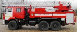 Fire Truck with Ladder ACL 2.5-40-17 (43118) Type 4344-A9 Modification 4344B2
