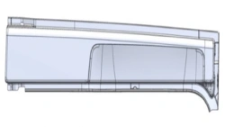 Right Rear Side Panel for Vehicles A9606376309