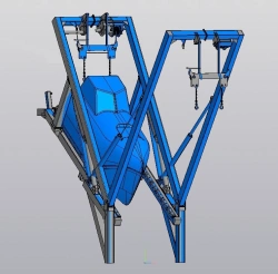 Lifting and Lowering Device for 16-Person Lifeboat 5 Tons SPU5