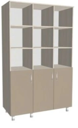 Medical Cabinet Three-Section Open KSShm 3-03