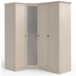 Camilla Modular Corner Wardrobe FU5-01.T8L with Mirror and 2 Doors