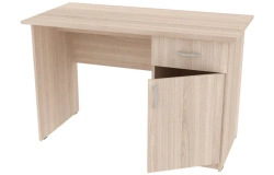 Desk with Right Pedestal (1 Drawer and Shelf) 1200x600x750mm Model 405.324
