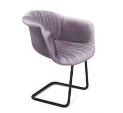 Soft Velvet Chair for Comfortable Seating - Sheffilton SHT-ST31-C1/S45-1