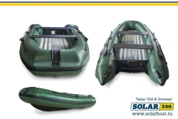 Inflatable Motor Boat SOLAR-350 K (Optima)