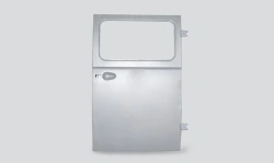 Interior Door for UAZ SGN Bus with Window Opening, Primed - 045110620001200