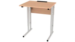 Adjustable Single Student Desk with Tilted Surface 504.027