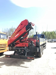 Multi-functional Vehicle with Hydraulic Crane MKMA on KAMAZ 43118 41K16G-LA