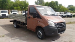 Diesel Engine Truck with Cargo Platform 37123S on GAZe Chassis