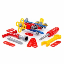Creative Airplane Building Set for Kids with 57 Pieces Inventor Model 55002