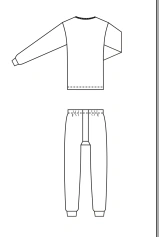 Men's Thermal Underwear Set (T-Shirt and Long Johns)
