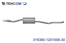 Exhaust Muffler with Outlet Pipe for ZMZ 51432.10 - Model 2017