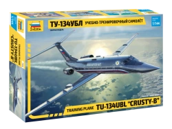 Tu-134 UBL Aircraft Assembly Model