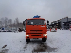 Special Truck with Hydraulic Crane KMA on KAMAZ 53504 Base Model 51K12N-UG