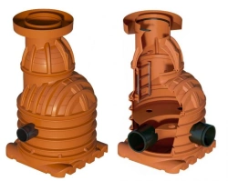 Polymer Sewer Manholes DN/ID 1500 for Outdoor Non-Pressure Systems