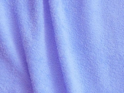 Smooth Dyed Cotton Terry Fabric for Sewing Projects