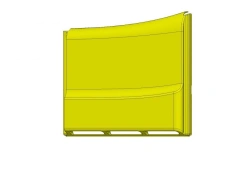 Lower Interior Door Panel (Component 529220-7805035-60)