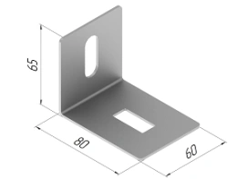 Universal Bracket SMA 643 - Stainless Steel AISI 304