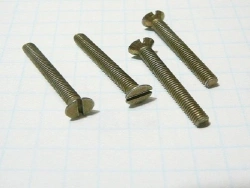 90° Countersunk Head Screws with Straight Slot OST 1 31545-80