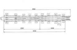 R65 Type Crosspiece Model 1/9 for Project 2215.01.010