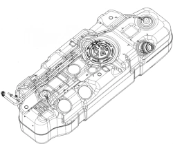 Fuel Tank for Gazelle Next Truck 1 Benzin A21R23-1101006-10