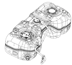 Plastic Fuel Tank 1101101AGW01A