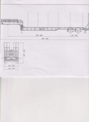 Lowbed Semi-Trailer TR-2 P2, Modification 92299-0000010
