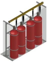 Automatic Gas Fire Suppression Modules (Halon 125HP, Halon 227ea, Novec 1230)