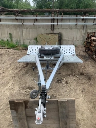 Open Trailer for Transporting Snowmobiles - Model AP-1MR