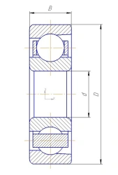 Rolling Bearing 05-950118L-ETU 100/1