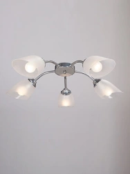 V3761-9/5PL Stationary General Purpose Light Fixture for Incandescent Bulbs