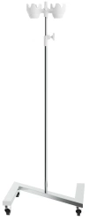 Medical IV Stand SHV-01-MSK (MSK-5320) Stainless Steel on Wheels