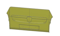 Exterior Hatch Panel for LiAZ 525660 Bus - 525660-5313210