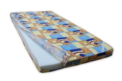 Non-Spring Mattresses with Cotton Fabric Top and Synthetic Filling