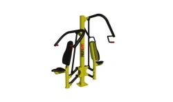Outdoor Fitness Equipment with Vertical and Lever Pull