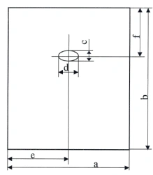 Disposable Non-Sterile Medical Sheets and Napkins with Oval Hole