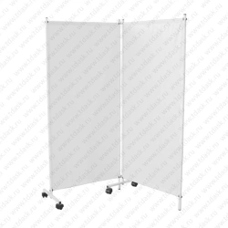 White PVC Screen with Metal Frame, Model SHM.02.00