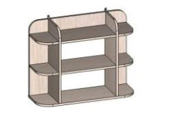 Adjustable Metal Shelf for Home and Office Storage