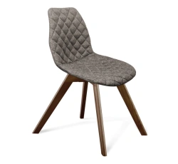 Sheffilton Soft Seat Chair with Wolf Skin Design SHT-ST29-C12/S39