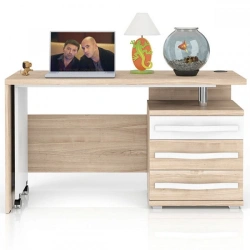 Right Table in White/Desira Ash - Marta LD.636.280.000